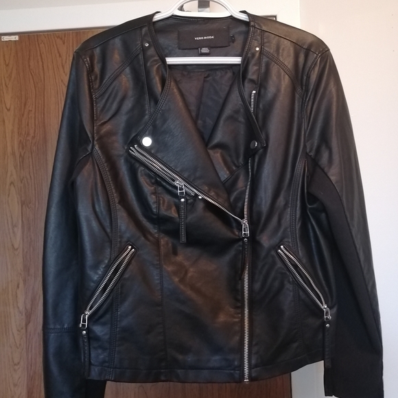 Silver Icing "city nights" faux leather jacket - Picture 2 of 6